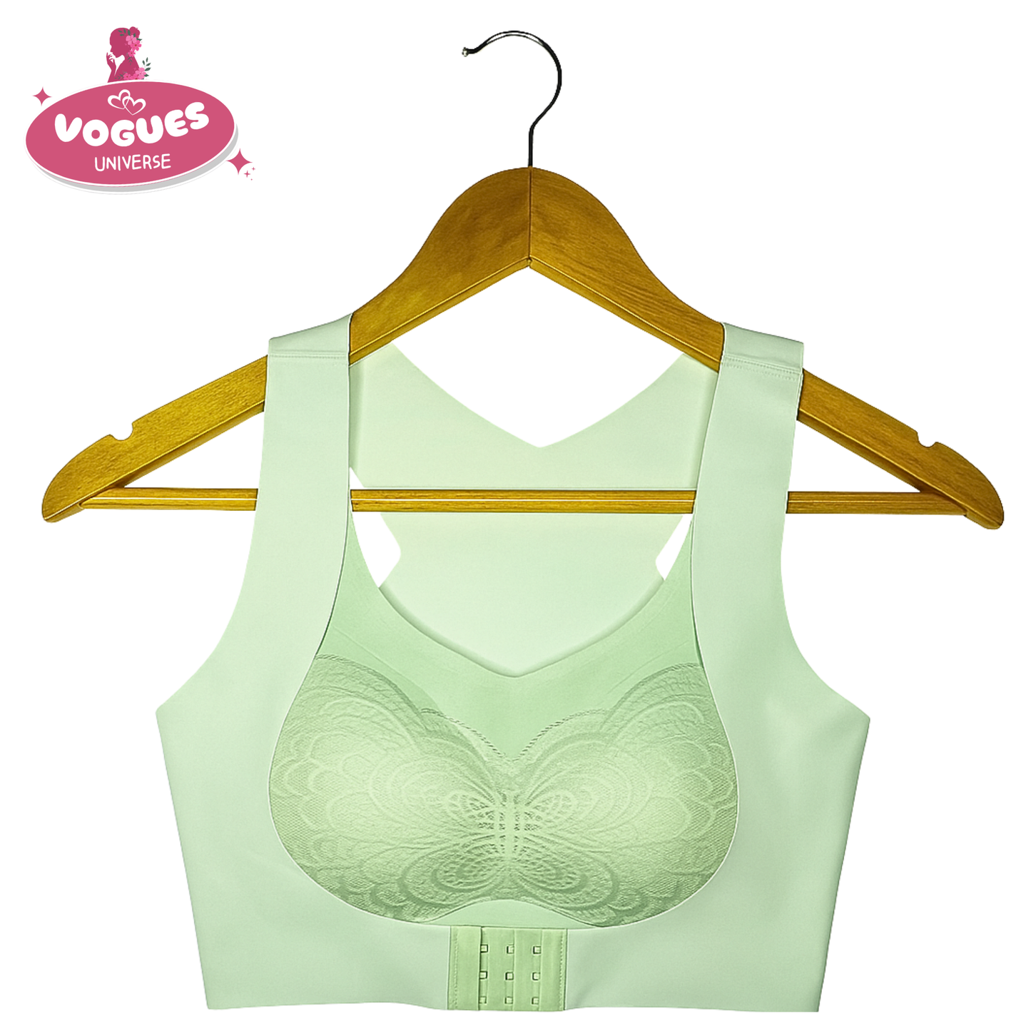 Butterfly Bra Women's Double Side Peacock Padded Bra