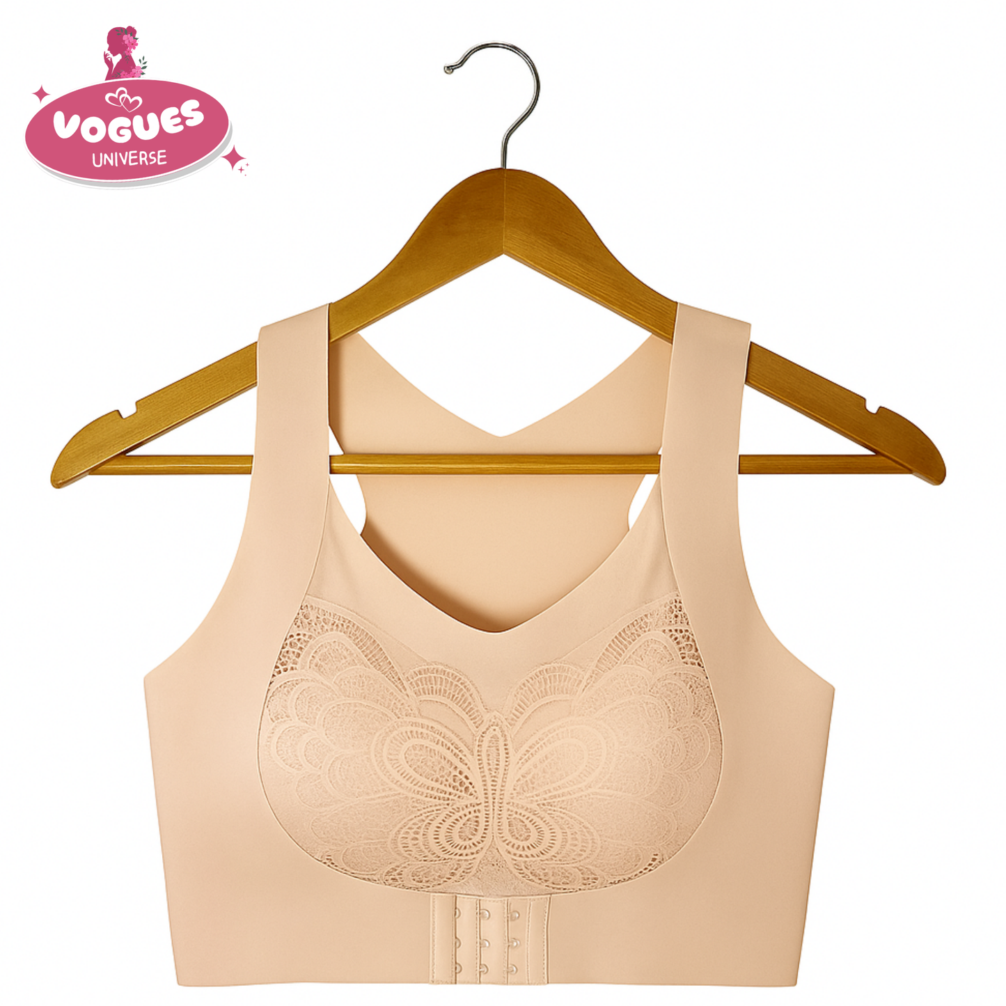 Butterfly Bra Women's Double Side Peacock Padded Bra